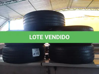 LOTE 416 - 05 PNEUS 215-50 ARO 17”. (NO ESTADO) ATENÇÃO! FAZER A VISITAÇÃO ANTES DE ARREMATAR, NÃO SABEMOS SE FUNCIONA. LEILÃO NÃO TEM GARANTIA E NEM DEVOLUÇÃO, SUJEITO A POSSÍVEIS AVARIAS VISÍVEIS/OCULTAS E/OU AUSÊNCIA DE COMPONENTES.