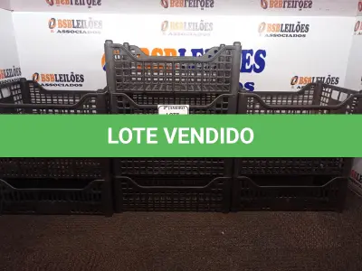LOTE 140 - 10 CESTOS EM PLÁSTICO. (NO ESTADO) ATENÇÃO! FAZER A VISITAÇÃO ANTES DE ARREMATAR, NÃO SABEMOS SE FUNCIONA. LEILÃO NÃO TEM GARANTIA E NEM DEVOLUÇÃO, SUJEITO A POSSÍVEIS AVARIAS VISÍVEIS/OCULTAS E/OU AUSÊNCIA DE COMPONENTES.