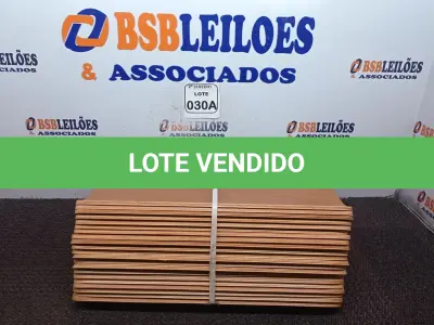 LOTE 030 - 10 TÁBUAS EMBALADAS SEM USO (NO ESTADO) ATENÇÃO! FAZER A VISITAÇÃO ANTES DE ARREMATAR, NÃO SABEMOS SE FUNCIONA. LEILÃO NÃO TEM GARANTIA E NEM DEVOLUÇÃO, SUJEITO A POSSÍVEIS AVARIAS VISÍVEIS/OCULTAS E/OU AUSÊNCIA DE COMPONENTES.