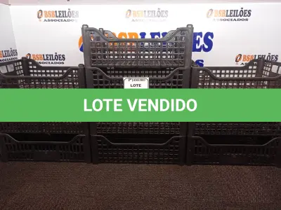 LOTE 200 - 10 CESTOS EM PLÁSTICO. (NO ESTADO) ATENÇÃO! FAZER A VISITAÇÃO ANTES DE ARREMATAR, NÃO SABEMOS SE FUNCIONA. LEILÃO NÃO TEM GARANTIA E NEM DEVOLUÇÃO, SUJEITO A POSSÍVEIS AVARIAS VISÍVEIS/OCULTAS E/OU AUSÊNCIA DE COMPONENTES.