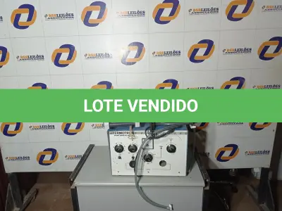 LOTE 417 - 01 APARELHO DE FISIOTERAPIA KE4003A, 01 COMPRESSOR VASCULAR E 01 APARELHO DE TELEFONE MARCAS E MODELOS DIVERSOS (NO ESTADO) ATENÇÃO! FAZER A VISITAÇÃO ANTES DE ARREMATAR, NÃO SABEMOS SE FUNCIONA. LEILÃO NÃO TEM GARANTIA E NEM DEVOLUÇÃO, SUJEITO A POSSÍVEIS AVARIAS VISÍVEIS/OCULTAS E/OU AUSÊNCIA DE COMPONENTES.