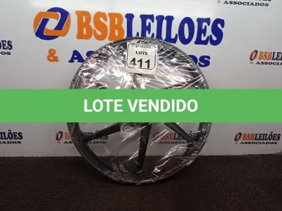 LOTE 411 - 01 RODA P/MOTO CG ARO “17 PARA QUALQUER CG (NOVO). (NO ESTADO) ATENÇÃO! FAZER A VISITAÇÃO ANTES DE ARREMATAR, NÃO SABEMOS SE FUNCIONA. LEILÃO NÃO TEM GARANTIA E NEM DEVOLUÇÃO, SUJEITO A POSSÍVEIS AVARIAS VISÍVEIS/OCULTAS E/OU AUSÊNCIA DE COMPONENTES.