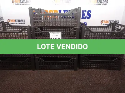 LOTE 110 - 10 CESTOS EM PLÁSTICO. (NO ESTADO) ATENÇÃO! FAZER A VISITAÇÃO ANTES DE ARREMATAR, NÃO SABEMOS SE FUNCIONA. LEILÃO NÃO TEM GARANTIA E NEM DEVOLUÇÃO, SUJEITO A POSSÍVEIS AVARIAS VISÍVEIS/OCULTAS E/OU AUSÊNCIA DE COMPONENTES.