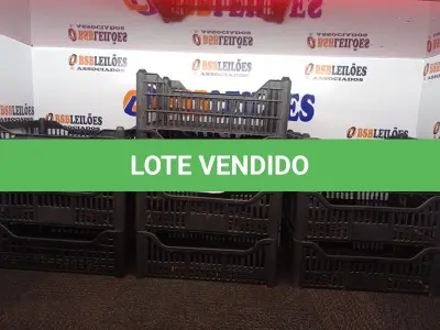 LOTE 317 - 10 CESTOS EM PLÁSTICO. (NO ESTADO) ATENÇÃO! FAZER A VISITAÇÃO ANTES DE ARREMATAR, NÃO SABEMOS SE FUNCIONA. LEILÃO NÃO TEM GARANTIA E NEM DEVOLUÇÃO, SUJEITO A POSSÍVEIS AVARIAS VISÍVEIS/OCULTAS E/OU AUSÊNCIA DE COMPONENTES.