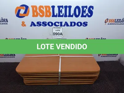 LOTE 090 - 10 TÁBUAS EMBALADAS SEM USO (NO ESTADO) ATENÇÃO! FAZER A VISITAÇÃO ANTES DE ARREMATAR, NÃO SABEMOS SE FUNCIONA. LEILÃO NÃO TEM GARANTIA E NEM DEVOLUÇÃO, SUJEITO A POSSÍVEIS AVARIAS VISÍVEIS/OCULTAS E/OU AUSÊNCIA DE COMPONENTES.