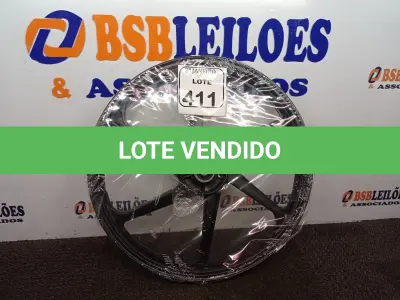 LOTE 411 - 01 RODA P/MOTO CG ARO “17 PARA QUALQUER CG (NOVO). (NO ESTADO) ATENÇÃO! FAZER A VISITAÇÃO ANTES DE ARREMATAR, NÃO SABEMOS SE FUNCIONA. LEILÃO NÃO TEM GARANTIA E NEM DEVOLUÇÃO, SUJEITO A POSSÍVEIS AVARIAS VISÍVEIS/OCULTAS E/OU AUSÊNCIA DE COMPONENTES.