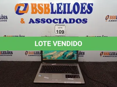 LOTE 109 - 01 NOTEBOOK MARCA POSITIVO MOBILE MODELO 2520 SEM FONTE. (NO ESTADO) ATENÇÃO! FAZER A VISITAÇÃO ANTES DE ARREMATAR, NÃO SABEMOS SE FUNCIONA. LEILÃO NÃO TEM GARANTIA E NEM DEVOLUÇÃO, SUJEITO A POSSÍVEIS AVARIAS VISÍVEIS/OCULTAS E/OU AUSÊNCIA DE COMPONENTES.