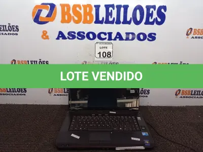LOTE 108 - 01 NOTEBOOK MARCA DATEN MODELO HLB2 SEM FONTE.  (NO ESTADO) ATENÇÃO! FAZER A VISITAÇÃO ANTES DE ARREMATAR, NÃO SABEMOS SE FUNCIONA. LEILÃO NÃO TEM GARANTIA E NEM DEVOLUÇÃO, SUJEITO A POSSÍVEIS AVARIAS VISÍVEIS/OCULTAS E/OU AUSÊNCIA DE COMPONENTES.