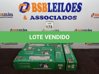 LOTE 173 - 06 LÂMPADAS DE EMERGÊNCIA. (NO ESTADO) ATENÇÃO! FAZER A VISITAÇÃO ANTES DE ARREMATAR, NÃO SABEMOS SE FUNCIONA. LEILÃO NÃO TEM GARANTIA E NEM DEVOLUÇÃO, SUJEITO A POSSÍVEIS AVARIAS VISÍVEIS/OCULTAS E/OU AUSÊNCIA DE COMPONENTES.