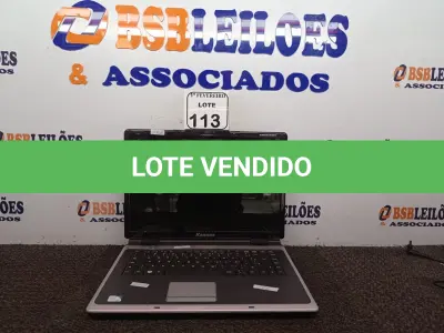 LOTE 113 - 01 NOTEBOOK MARCA KENNEX MODELO U50SL1 SEM FONTE. (NO ESTADO) ATENÇÃO! FAZER A VISITAÇÃO ANTES DE ARREMATAR, NÃO SABEMOS SE FUNCIONA. LEILÃO NÃO TEM GARANTIA E NEM DEVOLUÇÃO, SUJEITO A POSSÍVEIS AVARIAS VISÍVEIS/OCULTAS E/OU AUSÊNCIA DE COMPONENTES.