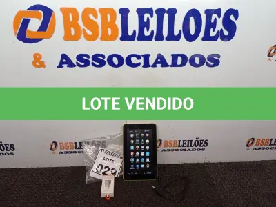 LOTE 029 - 01 TABLET 7’’ T77 COM CARREGAR MARCA CCE. (NO ESTADO) ATENÇÃO! FAZER A VISITAÇÃO ANTES DE ARREMATAR, NÃO SABEMOS SE FUNCIONA. LEILÃO NÃO TEM GARANTIA E NEM DEVOLUÇÃO, SUJEITO A POSSÍVEIS AVARIAS VISÍVEIS/OCULTAS E/OU AUSÊNCIA DE COMPONENTES.