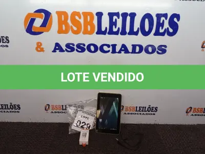 LOTE 029 - 01 TABLET 7’’ T77 COM CARREGAR MARCA CCE. (NO ESTADO) ATENÇÃO! FAZER A VISITAÇÃO ANTES DE ARREMATAR, NÃO SABEMOS SE FUNCIONA. LEILÃO NÃO TEM GARANTIA E NEM DEVOLUÇÃO, SUJEITO A POSSÍVEIS AVARIAS VISÍVEIS/OCULTAS E/OU AUSÊNCIA DE COMPONENTES.