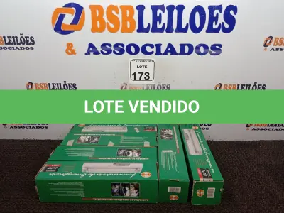 LOTE 173 - 06 LÂMPADAS DE EMERGÊNCIA. (NO ESTADO) ATENÇÃO! FAZER A VISITAÇÃO ANTES DE ARREMATAR, NÃO SABEMOS SE FUNCIONA. LEILÃO NÃO TEM GARANTIA E NEM DEVOLUÇÃO, SUJEITO A POSSÍVEIS AVARIAS VISÍVEIS/OCULTAS E/OU AUSÊNCIA DE COMPONENTES.