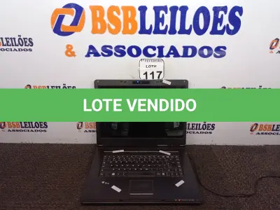 LOTE 117 - 01 NOTEBOOK MARCA ITAUTEC MODELO W7655SS SEM FONTE. (NO ESTADO) ATENÇÃO! FAZER A VISITAÇÃO ANTES DE ARREMATAR, NÃO SABEMOS SE FUNCIONA. LEILÃO NÃO TEM GARANTIA E NEM DEVOLUÇÃO, SUJEITO A POSSÍVEIS AVARIAS VISÍVEIS/OCULTAS E/OU AUSÊNCIA DE COMPONENTES.