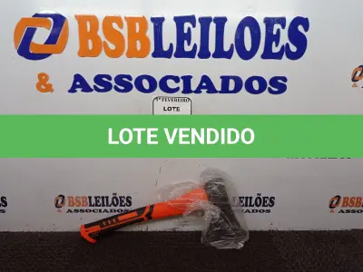 LOTE 044 - 01 MACHADO DESIGN ECONÔMICO DE 800G COM CABO EMBORRACHADO NA COR LARANJA\PRETO. (NO ESTADO) ATENÇÃO! FAZER A VISITAÇÃO ANTES DE ARREMATAR, NÃO SABEMOS SE FUNCIONA. LEILÃO NÃO TEM GARANTIA E NEM DEVOLUÇÃO, SUJEITO A POSSÍVEIS AVARIAS VISÍVEIS/OCULTAS E/OU AUSÊNCIA DE COMPONENTES.