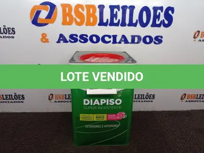 LOTE 082 - 01 LATA DE TINTA IQUINE PREMIUM16/18L NA COR AZUL PROFUNDO. (NOVO) EXTERIORES/INTERIORES. (NO ESTADO) ATENÇÃO! FAZER A VISITAÇÃO ANTES DE ARREMATAR, NÃO SABEMOS SE FUNCIONA. LEILÃO NÃO TEM GARANTIA E NEM DEVOLUÇÃO, SUJEITO A POSSÍVEIS AVARIAS VISÍVEIS/OCULTAS E/OU AUSÊNCIA DE COMPONENTES.