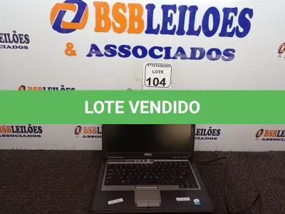 LOTE 104 - 01 NOTEBOOK MARCA DELL MODELO PP18L. (NO ESTADO) ATENÇÃO! FAZER A VISITAÇÃO ANTES DE ARREMATAR, NÃO SABEMOS SE FUNCIONA. LEILÃO NÃO TEM GARANTIA E NEM DEVOLUÇÃO, SUJEITO A POSSÍVEIS AVARIAS VISÍVEIS/OCULTAS E/OU AUSÊNCIA DE COMPONENTES.
