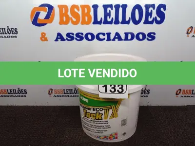 LOTE 133 - 01 GALÃO DE ADESIVO PARA CARPETE DE 15KG MARCA TACK. (NOVO) (NO ESTADO) ATENÇÃO! FAZER A VISITAÇÃO ANTES DE ARREMATAR, NÃO SABEMOS SE FUNCIONA. LEILÃO NÃO TEM GARANTIA E NEM DEVOLUÇÃO, SUJEITO A POSSÍVEIS AVARIAS VISÍVEIS/OCULTAS E/OU AUSÊNCIA DE COMPONENTES.