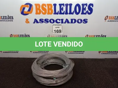 LOTE 169 - 10 KG DE ARAMES GALVANIZADOS 165MM. (NO ESTADO) ATENÇÃO! FAZER A VISITAÇÃO ANTES DE ARREMATAR, NÃO SABEMOS SE FUNCIONA. LEILÃO NÃO TEM GARANTIA E NEM DEVOLUÇÃO, SUJEITO A POSSÍVEIS AVARIAS VISÍVEIS/OCULTAS E/OU AUSÊNCIA DE COMPONENTES.