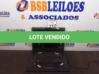 LOTE 117 - 01 NOTEBOOK MARCA ITAUTEC MODELO W7655SS SEM FONTE. (NO ESTADO) ATENÇÃO! FAZER A VISITAÇÃO ANTES DE ARREMATAR, NÃO SABEMOS SE FUNCIONA. LEILÃO NÃO TEM GARANTIA E NEM DEVOLUÇÃO, SUJEITO A POSSÍVEIS AVARIAS VISÍVEIS/OCULTAS E/OU AUSÊNCIA DE COMPONENTES.