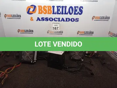 LOTE 167 - 06 FONTES REAL DE ALIMENTAÇÃO PARA PC. (NO ESTADO) ATENÇÃO! FAZER A VISITAÇÃO ANTES DE ARREMATAR, NÃO SABEMOS SE FUNCIONA. LEILÃO NÃO TEM GARANTIA E NEM DEVOLUÇÃO, SUJEITO A POSSÍVEIS AVARIAS VISÍVEIS/OCULTAS E/OU AUSÊNCIA DE COMPONENTES.