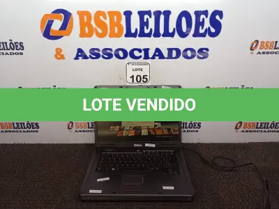 LOTE 105 - 01 NOTEBOOK MARCA DEL MODELO PP23LB SEM FONTE. (NO ESTADO) ATENÇÃO! FAZER A VISITAÇÃO ANTES DE ARREMATAR, NÃO SABEMOS SE FUNCIONA. LEILÃO NÃO TEM GARANTIA E NEM DEVOLUÇÃO, SUJEITO A POSSÍVEIS AVARIAS VISÍVEIS/OCULTAS E/OU AUSÊNCIA DE COMPONENTES.