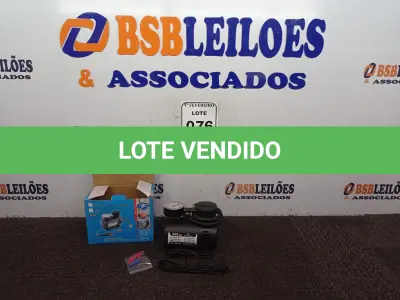 LOTE 076 - 01 AIR COMPRESSOR DC12V.(NOVO) (NO ESTADO) ATENÇÃO! FAZER A VISITAÇÃO ANTES DE ARREMATAR, NÃO SABEMOS SE FUNCIONA. LEILÃO NÃO TEM GARANTIA E NEM DEVOLUÇÃO, SUJEITO A POSSÍVEIS AVARIAS VISÍVEIS/OCULTAS E/OU AUSÊNCIA DE COMPONENTES.