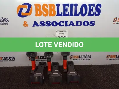 LOTE 066 - 03 LEITORES DE CÓDIGO DE BARRAS COM BASE. (NO ESTADO) ATENÇÃO! FAZER A VISITAÇÃO ANTES DE ARREMATAR, NÃO SABEMOS SE FUNCIONA. LEILÃO NÃO TEM GARANTIA E NEM DEVOLUÇÃO, SUJEITO A POSSÍVEIS AVARIAS VISÍVEIS/OCULTAS E/OU AUSÊNCIA DE COMPONENTES.