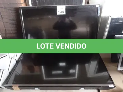 LOTE 134 - 02 TV’S PARA RETIRADA DE PEÇAS SENDO 01 PHILIPS DE 50’’ E 01 PANASONIC DE 42’’.(NO ESTADO) ATENÇÃO! FAZER A VISITAÇÃO ANTES DE ARREMATAR, NÃO SABEMOS SE FUNCIONA. LEILÃO NÃO TEM GARANTIA E NEM DEVOLUÇÃO, SUJEITO A POSSÍVEIS AVARIAS VISÍVEIS/OCULTAS E/OU AUSÊNCIA DE COMPONENTES.