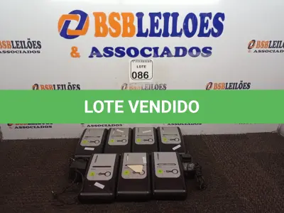 LOTE 086 - 08 IMPRESSORAS DRAGEER COM 02 CARREGADORES. (NO ESTADO) ATENÇÃO! FAZER A VISITAÇÃO ANTES DE ARREMATAR, NÃO SABEMOS SE FUNCIONA. LEILÃO NÃO TEM GARANTIA E NEM DEVOLUÇÃO, SUJEITO A POSSÍVEIS AVARIAS VISÍVEIS/OCULTAS E/OU AUSÊNCIA DE COMPONENTES.