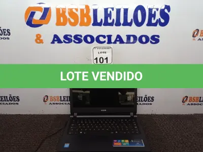 LOTE 101 - 01 NOTEBOOK ULTRA THIN U25L+ MODELO 705004334 MARCA CCE SEM FONTE. (NO ESTADO) ATENÇÃO! FAZER A VISITAÇÃO ANTES DE ARREMATAR, NÃO SABEMOS SE FUNCIONA. LEILÃO NÃO TEM GARANTIA E NEM DEVOLUÇÃO, SUJEITO A POSSÍVEIS AVARIAS VISÍVEIS/OCULTAS E/OU AUSÊNCIA DE COMPONENTES.