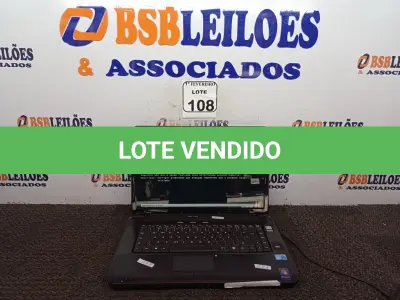 LOTE 108 - 01 NOTEBOOK MARCA DATEN MODELO HLB2 SEM FONTE.  (NO ESTADO) ATENÇÃO! FAZER A VISITAÇÃO ANTES DE ARREMATAR, NÃO SABEMOS SE FUNCIONA. LEILÃO NÃO TEM GARANTIA E NEM DEVOLUÇÃO, SUJEITO A POSSÍVEIS AVARIAS VISÍVEIS/OCULTAS E/OU AUSÊNCIA DE COMPONENTES.