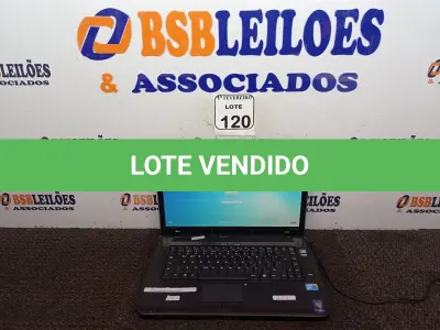 LOTE 120 - 01 NOTEBOOK MARCA DATEN MODELO DT02M5 SEM FONTE. (NO ESTADO) ATENÇÃO! FAZER A VISITAÇÃO ANTES DE ARREMATAR, NÃO SABEMOS SE FUNCIONA. LEILÃO NÃO TEM GARANTIA E NEM DEVOLUÇÃO, SUJEITO A POSSÍVEIS AVARIAS VISÍVEIS/OCULTAS E/OU AUSÊNCIA DE COMPONENTES.