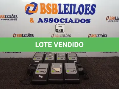 LOTE 086 - 08 IMPRESSORAS DRAGEER COM 02 CARREGADORES. (NO ESTADO) ATENÇÃO! FAZER A VISITAÇÃO ANTES DE ARREMATAR, NÃO SABEMOS SE FUNCIONA. LEILÃO NÃO TEM GARANTIA E NEM DEVOLUÇÃO, SUJEITO A POSSÍVEIS AVARIAS VISÍVEIS/OCULTAS E/OU AUSÊNCIA DE COMPONENTES.