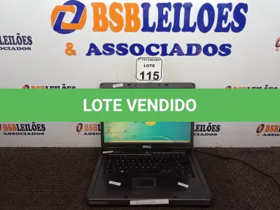 LOTE 115 - 01 NOTEBOOK MARCA DELL MODELO PP23LB SEM FONTE. (NO ESTADO) ATENÇÃO! FAZER A VISITAÇÃO ANTES DE ARREMATAR, NÃO SABEMOS SE FUNCIONA. LEILÃO NÃO TEM GARANTIA E NEM DEVOLUÇÃO, SUJEITO A POSSÍVEIS AVARIAS VISÍVEIS/OCULTAS E/OU AUSÊNCIA DE COMPONENTES.