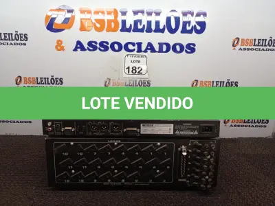 LOTE 182 - 01 MODULO DE DISJUNTOR DE RACK E 01 CD-01U PROFISSIONAL. (NO ESTADO) ATENÇÃO! FAZER A VISITAÇÃO ANTES DE ARREMATAR, NÃO SABEMOS SE FUNCIONA. LEILÃO NÃO TEM GARANTIA E NEM DEVOLUÇÃO, SUJEITO A POSSÍVEIS AVARIAS VISÍVEIS/OCULTAS E/OU AUSÊNCIA DE COMPONENTES.