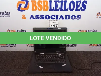 LOTE 117 - 01 NOTEBOOK MARCA ITAUTEC MODELO W7655SS SEM FONTE. (NO ESTADO) ATENÇÃO! FAZER A VISITAÇÃO ANTES DE ARREMATAR, NÃO SABEMOS SE FUNCIONA. LEILÃO NÃO TEM GARANTIA E NEM DEVOLUÇÃO, SUJEITO A POSSÍVEIS AVARIAS VISÍVEIS/OCULTAS E/OU AUSÊNCIA DE COMPONENTES.