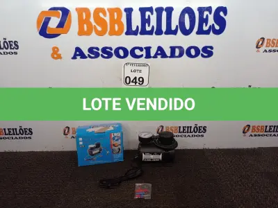 LOTE 049 - 01 AIR COMPRESSOR DC12V.(NOVO) (NO ESTADO) ATENÇÃO! FAZER A VISITAÇÃO ANTES DE ARREMATAR, NÃO SABEMOS SE FUNCIONA. LEILÃO NÃO TEM GARANTIA E NEM DEVOLUÇÃO, SUJEITO A POSSÍVEIS AVARIAS VISÍVEIS/OCULTAS E/OU AUSÊNCIA DE COMPONENTES.