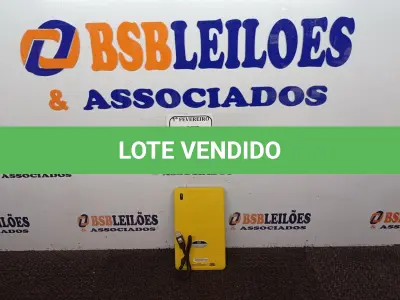 LOTE 058 - 01 TABLET 7’’ T77 COM CABO MARCA CCE. (NO ESTADO) ATENÇÃO! FAZER A VISITAÇÃO ANTES DE ARREMATAR, NÃO SABEMOS SE FUNCIONA. LEILÃO NÃO TEM GARANTIA E NEM DEVOLUÇÃO, SUJEITO A POSSÍVEIS AVARIAS VISÍVEIS/OCULTAS E/OU AUSÊNCIA DE COMPONENTES.