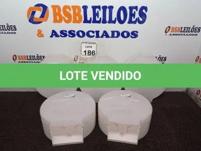 LOTE 186 - 05 DISPENSES PARA PAPEL. (NO ESTADO) ATENÇÃO! FAZER A VISITAÇÃO ANTES DE ARREMATAR, NÃO SABEMOS SE FUNCIONA. LEILÃO NÃO TEM GARANTIA E NEM DEVOLUÇÃO, SUJEITO A POSSÍVEIS AVARIAS VISÍVEIS/OCULTAS E/OU AUSÊNCIA DE COMPONENTES.