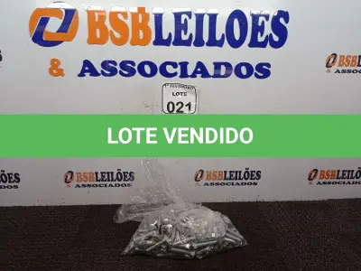 LOTE 021 - 01 LOTE COM DIVERSOS PARAFUSOS. (NOVO) (NO ESTADO) ATENÇÃO! FAZER A VISITAÇÃO ANTES DE ARREMATAR, NÃO SABEMOS SE FUNCIONA. LEILÃO NÃO TEM GARANTIA E NEM DEVOLUÇÃO, SUJEITO A POSSÍVEIS AVARIAS VISÍVEIS/OCULTAS E/OU AUSÊNCIA DE COMPONENTES.