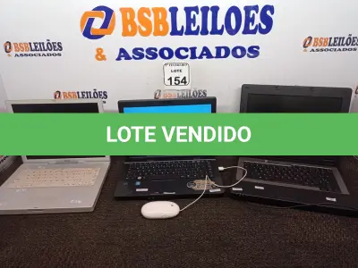 LOTE 154 - 03 NOTEBOOKS MARCAS E MODELOS DIVERSOS PARA RETIRADA DE PEÇAS. (NO ESTADO) ATENÇÃO! FAZER A VISITAÇÃO ANTES DE ARREMATAR, NÃO SABEMOS SE FUNCIONA. LEILÃO NÃO TEM GARANTIA E NEM DEVOLUÇÃO, SUJEITO A POSSÍVEIS AVARIAS VISÍVEIS/OCULTAS E/OU AUSÊNCIA DE COMPONENTES.