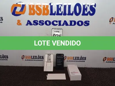 LOTE 026 - 01 CELULAR REDMI GO 1GB DE RAM BLACK. (NÃO ESTÁ CARREGANDO) (NO ESTADO) ATENÇÃO! FAZER A VISITAÇÃO ANTES DE ARREMATAR, NÃO SABEMOS SE FUNCIONA. LEILÃO NÃO TEM GARANTIA E NEM DEVOLUÇÃO, SUJEITO A POSSÍVEIS AVARIAS VISÍVEIS/OCULTAS E/OU AUSÊNCIA DE COMPONENTES.