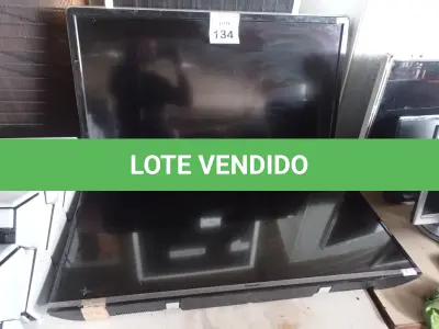LOTE 134 - 02 TV’S PARA RETIRADA DE PEÇAS SENDO 01 PHILIPS DE 50’’ E 01 PANASONIC DE 42’’.(NO ESTADO) ATENÇÃO! FAZER A VISITAÇÃO ANTES DE ARREMATAR, NÃO SABEMOS SE FUNCIONA. LEILÃO NÃO TEM GARANTIA E NEM DEVOLUÇÃO, SUJEITO A POSSÍVEIS AVARIAS VISÍVEIS/OCULTAS E/OU AUSÊNCIA DE COMPONENTES.