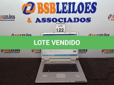 LOTE 122 - 01 NOTEBOOK MARCA ITAUTEC MODELO T5500 SEM FONTE. (NO ESTADO) ATENÇÃO! FAZER A VISITAÇÃO ANTES DE ARREMATAR, NÃO SABEMOS SE FUNCIONA. LEILÃO NÃO TEM GARANTIA E NEM DEVOLUÇÃO, SUJEITO A POSSÍVEIS AVARIAS VISÍVEIS/OCULTAS E/OU AUSÊNCIA DE COMPONENTES.