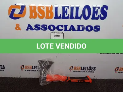 LOTE 090 - 01 MACHADO DESIGN ECONÔMICO DE 800G COM CABO EMBORRACHADO NA COR LARANJA\PRETO. (NO ESTADO) ATENÇÃO! FAZER A VISITAÇÃO ANTES DE ARREMATAR, NÃO SABEMOS SE FUNCIONA. LEILÃO NÃO TEM GARANTIA E NEM DEVOLUÇÃO, SUJEITO A POSSÍVEIS AVARIAS VISÍVEIS/OCULTAS E/OU AUSÊNCIA DE COMPONENTES.