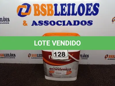 LOTE 128 - 01 GALÃO DE TINTA PARA INTERIORES/EXTERIORES ECO B NEVE RENOCRIL DE 16L. (NOVO) (NO ESTADO) ATENÇÃO! FAZER A VISITAÇÃO ANTES DE ARREMATAR, NÃO SABEMOS SE FUNCIONA. LEILÃO NÃO TEM GARANTIA E NEM DEVOLUÇÃO, SUJEITO A POSSÍVEIS AVARIAS VISÍVEIS/OCULTAS E/OU AUSÊNCIA DE COMPONENTES.