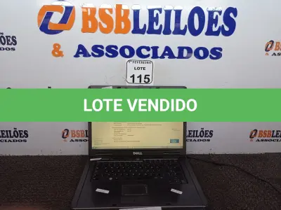 LOTE 115 - 01 NOTEBOOK MARCA DELL MODELO PP23LB SEM FONTE. (NO ESTADO) ATENÇÃO! FAZER A VISITAÇÃO ANTES DE ARREMATAR, NÃO SABEMOS SE FUNCIONA. LEILÃO NÃO TEM GARANTIA E NEM DEVOLUÇÃO, SUJEITO A POSSÍVEIS AVARIAS VISÍVEIS/OCULTAS E/OU AUSÊNCIA DE COMPONENTES.