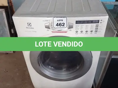 LOTE 462 - 01 SECADORA ELECTROLUX 17KG. (NO ESTADO) ATENÇÃO! FAZER A VISITAÇÃO ANTES DE ARREMATAR, NÃO SABEMOS SE FUNCIONA. LEILÃO NÃO TEM GARANTIA E NEM DEVOLUÇÃO, SUJEITO A POSSÍVEIS AVARIAS VISÍVEIS/OCULTAS E/OU AUSÊNCIA DE COMPONENTES.