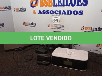 LOTE 048 - 01 PAR DE CAIXINHAS DE SOM PARA PC, 04 CAIXAS DE SOM BASE PORTÁTIL E 02 FONTES. (NO ESTADO) ATENÇÃO! FAZER A VISITAÇÃO ANTES DE ARREMATAR, NÃO SABEMOS SE FUNCIONA. LEILÃO NÃO TEM GARANTIA E NEM DEVOLUÇÃO, SUJEITO A POSSÍVEIS AVARIAS VISÍVEIS/OCULTAS E/OU AUSÊNCIA DE COMPONENTES.